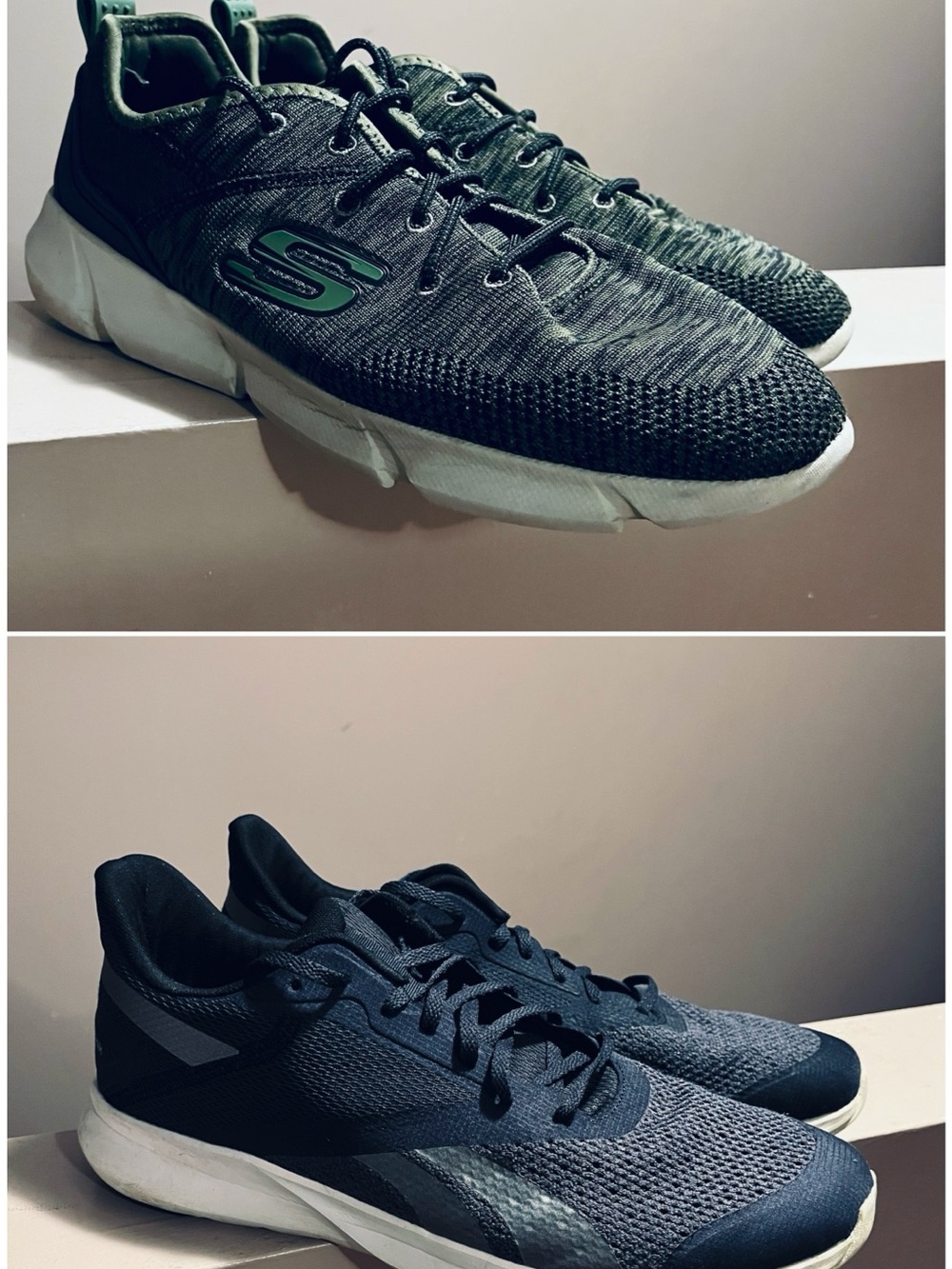 Skechers & Reebok 2 pairs for one price